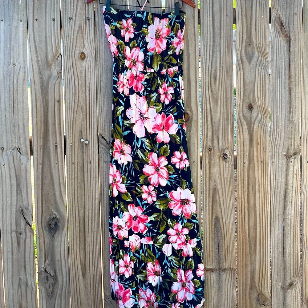 Maurices floral maxi dress